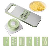 XIAOXIAOYU Slicer de, Slicer de patata,Ruñeta de corte de tomate multifuncional | Máquina picadora de cocina para queso, herramientas de corte magnético para zanahoria de