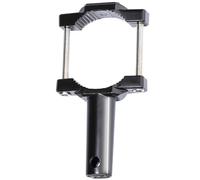 XIAOXIAOYU Soporte de faro de motocicleta, soporte para proyector de motocicleta, soporte de proyector absorbente de golpes, soporte de luz sin taladrar, accesorios de motocicleta para luz, proyector