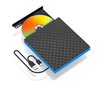 XIAOXIN Grabadora DVD Externa USB 3.0 y Type-C, Ultra Delgado CD/DVD +/-RW Drive, Lector DVD Externo para PC, Laptop, MacBook Pro/Air, Windows 11/10/8/7/XP/Vista/Linux/Mac OS