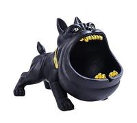 XIAOXIN Hogar Creativo Sala de Estar cenicero de Perro de Boca Grande Tendencia de Personalidad cenicero Grande Lindo a Prueba de Viento y Cenizas Volantes