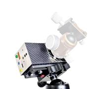Xiaoxin - Soporte ecuatorial de seguimiento de estrellas, rastreador de estrellas totalmente metálico resistente con control Bluetooth, obturador automático, seguimiento de múltiples velocidades y