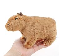 XIAOXIONG Juguetes de peluche Capybara de animales de simulación, lindas muñecas de peluche de Capybara, animales salvajes, juguetes de peluche, regalo para niños y amigos