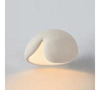 XIAOXSIO Lámpara colgante de cúpula gótica negra grande para granero de resina gruesa granja rústica vintage industrial lámpara colgante de techo para cocina, dormitorio, sala de estar comedor