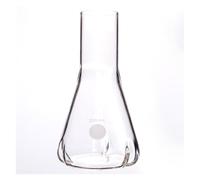 XIAOYANLIU Botella Triangular, Matraz cónico, Pared Gruesa, Diámetro del Cuello de Botella 26 mm/38 mm, Matraz Erlenmeyer,(50mL-F662650)