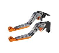 XIAOYANparts Palancas De Embrague Freno Extensibles Plegables Para Accesorios CNC Motocicleta VTX1300CX Fury 2009-2018(DESIGN P)