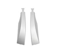 XIAOYANS Barras Techo para Land para Rover para Discovery 3 4 LR3 LR4 2004-2016 Tapa Repuesto Barra Techo Delantera.(Plata)