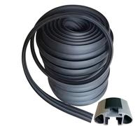 XIAOYANS Barras Techo Tira Sellado Goma Portaequipajes Techo Universal Coche Material Sintético Respetuoso Medio Ambiente Disponible para Thule Top Rod