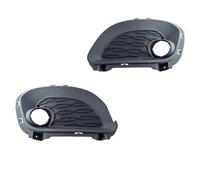 XIAOYANS Conjunto Faros Antiniebla Para KIA Para Rio Hatchback 2012-2014 Embellecedor Faros Antiniebla Delanteros Cubierta Del Capó Marco Faro Antiniebla(Left Right)