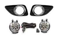 XIAOYANS Conjunto Faros Antiniebla Para Toyota Para Camry Para ACV40 Para XV40 2010 2011 Rejilla Luz Antiniebla Delantera Coche Embellecedor Cubierta Faros Antiniebla(9LED set)