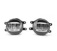 XIAOYANS Conjunto Faros Antiniebla Para Toyota Para Camry Para XV40 2007-09 Pre-facelift Cubierta Luz Antiniebla Cromada Bisel Parrilla Luz LED Faros Antiniebla(LED fog D)