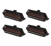 XIAOYANS Conjunto Faros Antiniebla Para Toyota Para Tacoma Para TRD Luces Parrilla Lámpara Delantera Parrilla Coche Led Blanco Ámbar Luces Diurnas Advertencia DRL(Lens Yellow)