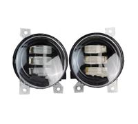 XIAOYANS Conjunto Faros Antiniebla Para VW Para Scirocco 3/III 2008-2014 Canbus Car Front Fog Daytime Running Lamp Assembly 2 X Angel Eye LED Fog Light DRL(Yellow and Yellow)
