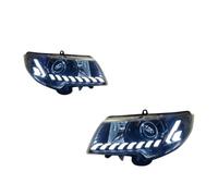 XIAOYANS Faro Coche Para Skoda Para Excelente 2009-2013 | Actualización Faros Delanteros Proyector LED Luces Circulación Diurna Faros Delanteros Para Coche(RHD)