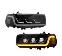 XIAOYANS Faro Coche Para Toyota Para Land Para Cruiser LC80 | 1990-2002 LED Proyector Faro Luz Diurna Faro Coche(RHD)