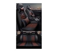 XIAOYANS Fundas Asientos Coche Universales para URV para Inspire para XRV para HRV para Pilot para Element para Insight para Prelude Accesorios Coche Universal(J Black Coffee 5 Seat)