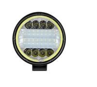 XIAOYANS Juego De Faros Delanteros Lámpara Ojos Ángel Brillante Faros Delanteros Todoterreno, ATV, UTV, Tractor, Luz Inundación, Luces Coche, Focos Faro Principal(Blanco)
