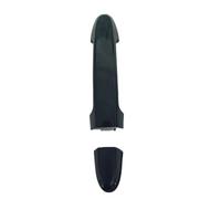XIAOYANS Manija Puerta Exterior Para Hyundai Para Santa FE 2007-2012 Manija Puerta Exterior Delantera Trasera Cromada Medio Negra(Negro,Trasera izquierda)