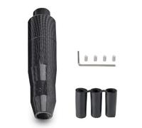 XIAOYANS Pomo Cambios Palanca Palanca Cambio Marchas 5 Velocidades Estilo Fibra Carbono 13CM,8MM,10MM,12MM,Forma Universal Cambios Transmisión Manual(Automatic Car)