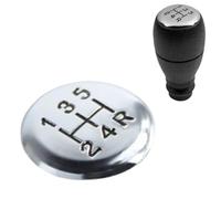 XIAOYANS Pomo Cambios Palanca Para Citroen Para Berlingo 1996-2008 Perilla Cambio Marchas Manual 5 Velocidades Palanca Tapa Cubierta Número Emblema