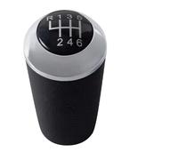 XIAOYANS Pomo Cambios Palanca Para MAZDA 3 BK BL 5 CR CW 6 II GH CX-7 ER MX-5 NC III 23 MT 5/6 Perilla Cambio Velocidad Palanca Cambios Cuero Brazo Headball(6 speed)