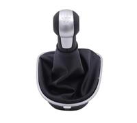 XIAOYANS Pomo Cambios Palanca Para Seat Para Leon MK2 1P (2005-2012) Para Altea XL (2004-2012) Para Toledo MK3 (2004-2009) Perilla Caja Cambios Coche Bota Cuero(6 Speed)