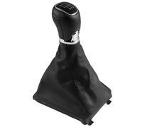 XIAOYANS Pomo Cambios Palanca Para Skoda Para Superb 3T MKII 2008-2012, Pomo Cambio Marchas Funda Palanca Cambios Collarín Cubierta Prueba Polvo(6 Speed A style)