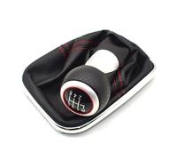 XIAOYANS Pomo Cambios Palanca Para VW Para Golf 4 IV MK4 GTI R32 Para Bora Para Jetta 1999-2004 Pomo Cambio Marchas 5/6 Velocidades 12Mm Funda Palanca Cambios(6 Speed-H)