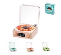 XIAOYIYI The Waves Vinyl Record Player, New Home Tape Recorder, 3-Mode Stereo Sleep Aid with 4 Natural Sounds, Portable Bluetooth Player, Suitable For Bedrooms, Offices, Parties