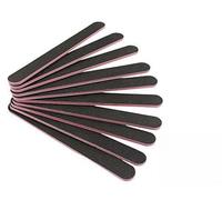 Xiaoyu 10PCS dobló los archivos de clavo de los extremos amortiguando el papel de lija creciente del grano de la crescent