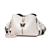 Xiaoyu Small Crossbody Bags for Women Fashion Purses for Teenage Girls Lightweight Handbags Shoulder Bag (Beige)
