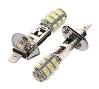 Xiaozhoukeji Faros de xenón 2pcs H1 Bulbos LED for Luces de Niebla 3528/1210 25SMD 12V Blanco H1 LED Lámpara AUTOMÁTICA Coche y Moto (Emitting Color : White, Socket Type : H1)