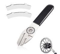 XIAQICA 3 Piezas Herramienta Ajuste Disco Freno Herramienta Freno Disco Acero Inoxidable para Bicicleta DiseñO 3 Puertos Herramienta Reinicio 15/18/42mm Ayuda Bicicleta para ReparacióN Bicicletas