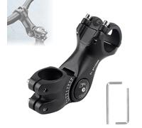 XIAQICA Potencia ajustable para manillar de bicicleta ± 60°, casquillo para manillar de MTB, 31,8 mm x 100 mm, alargador para manillar de bicicleta de montaña, bicicleta de carretera