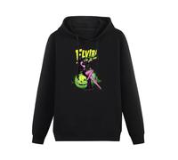 XIASHUN Elvira Mistress of The Dark Hoody Unisex Ptinted Hoodies Long Sleeve Men's Hooded with Pocket Black XL
