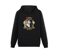 XIASHUN It Aint White Buy Day Is It Spivey True Romance Movie Vintage Unisex Hoody with Pocket Black XXL