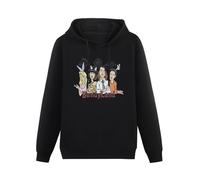 XIASHUN Married with Children Bundyland Retro 80'S TV Series Hoody Unisex Long Sleeve Hooded with Pocket Black L