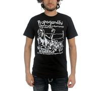 XIASHUN Mens No Borders No Fences T-Shirt Crew Neck Unisex Short Sleeve T-Shirt XL