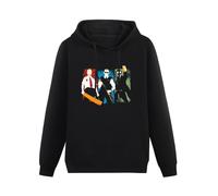 XIASHUN Three Flavours Cornetto Trilogy Shaun of The Dead Hoody Unisex Long Sleeve Hooded with Pocket Black M