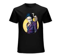 XIASHUN Tom Waits A Sight for Sore Eyes - Camiseta de manga corta, color negro, Negro, S
