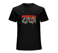 XIASHUN Zayn Malik Nil Faces - Camiseta de manga corta para hombre, de algodón, color negro, Negro, L