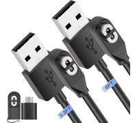 Xiatiaosann 2 Piezas cargadores para Shokz para AfterShokz Aeropex AS800/OpenRun Pro/OpenRun/OpenRun Mini/OpenComm Bone Conduction, cable de carga magnético para auriculares