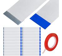 Xiatiaosann Cable de cinta flexible FFC FPC de 40 pines para TV LCD Car Audio Reproductor de DVD Pantalla Laptop, Cable de extensión flexible 20cm 0.5mm, 20 piezas