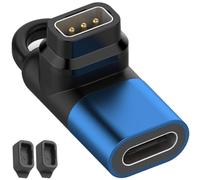 Xiatiaosann Cargador USB C para Coros Pace 2/Pace 3/Apex/Apex Pro/Apex 42MM/Apex 46MM/Vertix/Vertix 2 Reloj Inteligente, convertidor de Cable de Carga Tipo C, Adaptador de ángulo de 90 Grados