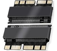 Xiatiaosann NGFF M.2 nVME SSD Tarjeta adaptadora para Macbook, actualización para Macbook 2013-2017, Reemplazo para SSD