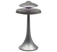 XIAYUHE UFO Altavoz flotante magnético Bluetooth 5.2 LED Flash inalámbrico con micrófono y botones táctiles (gris)
