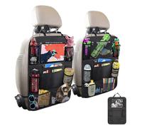 Xiazhi 1Pcs Organizador Asiento Coche para VW Caddy Alltrack AB Bj.2016-2020, Impermeable Protector Asiento Coche Tejido Oxford Protector Antipatadas para el Asiento Trasero