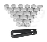 Xiazhi 20 Piezas Cubre Tornillos Llantas para Peugeot Rifter Long 2019-, Tapones de Tuercas Resistente Protector de Tornillo Herramienta Extracción,B