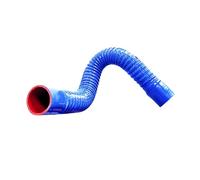 XiBany Manguera Flexible de silicona ID 16, 18, 20, 25 y 28mm, tubo de radiador de agua for entrada de aire, tubo de unión de goma de alta presión, 1 unidad (Color : Blue, Size : Blue-ID-28mm)