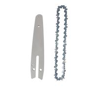 XiBany Mini cadena de motosierra de acero de 6 pulgadas, cadena de sierra eléctrica de 1/4 de pulgada; Paso 0,043 pulgadas Calibre 36 eslabones Cadena de sierra/Guía de cadena (Color : A, Size : S