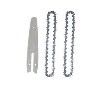 XiBany Mini cadena de motosierra de acero de 6 pulgadas, cadena de sierra eléctrica de 1/4 de pulgada; Paso 0,043 pulgadas Calibre 36 eslabones Cadena de sierra/Guía de cadena (Color : A, Size : S